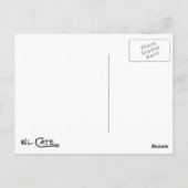 zwarte en witte Briefkaarten (Achterkant)