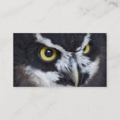 Zwarte en witte brij visitekaartje (Achterkant)