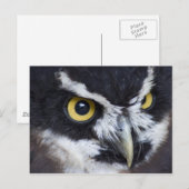 Zwarte en witte bril briefkaart (Voorkant / Achterkant)