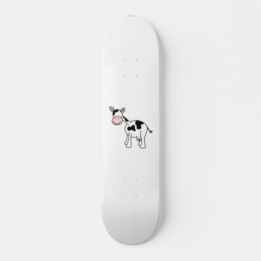 Zwarte en witte Cartoon. Skateboard (Voorkant)