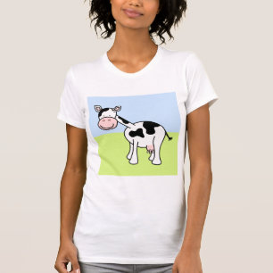 Zwarte en witte Cartoon. T-shirt