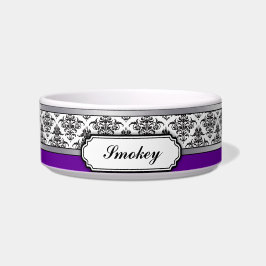 Zwarte en witte dwergschoenkom - variabele kleur voerbakje