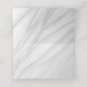 zwarte en witte florale marmer (Binnenkant ongevouwen)