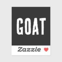 Zwarte en witte geit