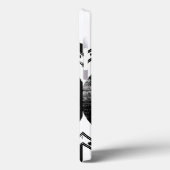  zwarte en witte gitaar Case-Mate iPhone case (Achterkant / Links)