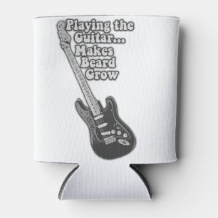  zwarte en witte gitaar voor gitaristen blikjeskoeler