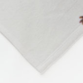 Zwarte en witte Golden Gate Bridge Fleece Deken (Hoek)