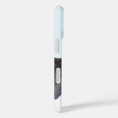 Zwarte en witte kat Case-Mate iPhone case (Achterkant / Rechts)