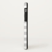 Zwarte en witte kerstkat met kersthoed Case-Mate iPhone case (Achterkant/links)
