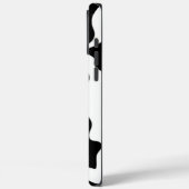 Zwarte en witte Koe Case-Mate iPhone Case (Achterkant / Links)