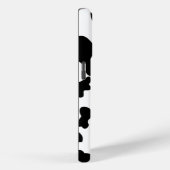 Zwarte en witte Koe Case-Mate iPhone Case (Achterkant / Rechts)