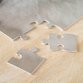  zwarte en witte langgehaaide kat legpuzzel (Zijkant)