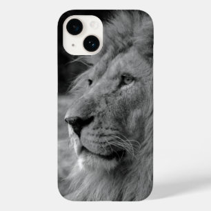 Zwarte en witte leeuw - Wilde dieren Case-Mate iPhone 14 Hoesje