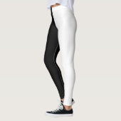 Zwarte en witte Leggings (Links)