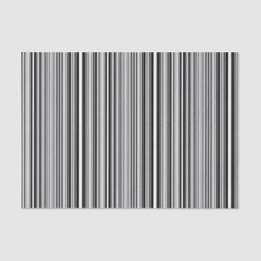 Zwarte en witte lijnen tissuepapier (Voorkant)