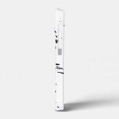 Zwarte en witte luipaard Hoesje-Mate iPhone draagt Case-Mate iPhone Case (Achterkant / Links)