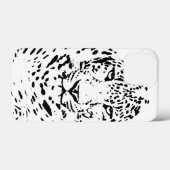 Zwarte en witte luipaard Hoesje-Mate iPhone draagt Case-Mate iPhone Case (Achterkant (horizontaal))