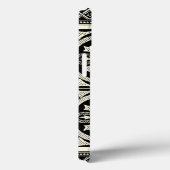 Zwarte en Witte Mandala Motif door Vision Studio Case-Mate iPhone Case (Achterkant / Rechts)