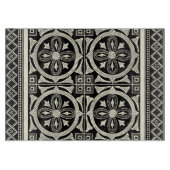 Zwarte en Witte Mandala Motif door Vision Studio Snijplank (Voorkant)