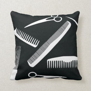 Zwarte en witte Mode Kussen