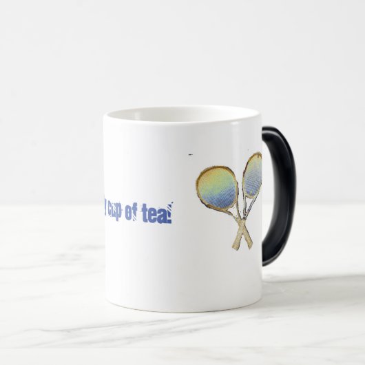 Zwarte en witte Mok (Voorkant rechts)