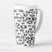 Zwarte en witte Mok voor afdrukontwerp (Rechterhoek)