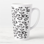 Zwarte en witte Mok voor afdrukontwerp (Rechts)