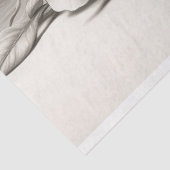 Zwarte en witte rozen in bloei tissuepapier (Detail)