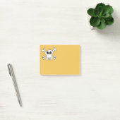Zwarte en witte schedel post-it® notes (Kantoor)