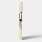  zwarte en witte schroef Case-Mate iPhone case (Achterkant / Rechts)