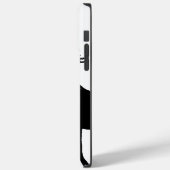 Zwarte en witte Silhouette  Moose Wolf Case-Mate iPhone Case (Achterkant / Links)