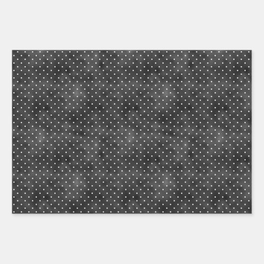 Zwarte en witte strepen inpakpapier vel (Voorkant 2)