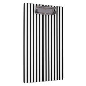 Zwarte en witte strepen klembord (Rechts)