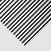 Zwarte en witte strepen tissuepapier (Detail)