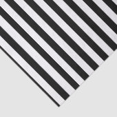 Zwarte en witte strepen tissuepapier (Detail)
