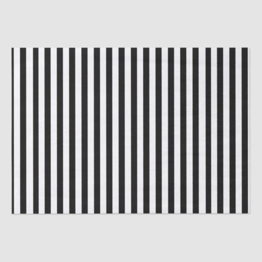 Zwarte en witte strepen tissuepapier (Voorkant)