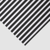 Zwarte en witte strepen tissuepapier (Detail)