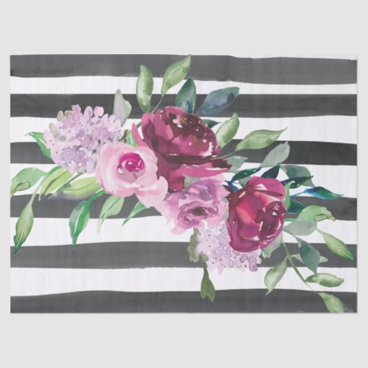 Zwarte en witte stripper tissuepapier (Voorkant)