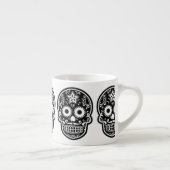 Zwarte en witte suiker espresso kop (Rechts)