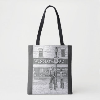 ZWARTE EN WITTE TAS VAN WINSLOW AZ