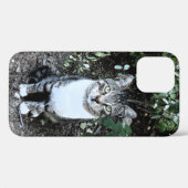 ZWARTE EN WITTE TURKSE CAT RONIN Case-Mate iPhone CASE (Achterkant (horizontaal))