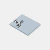 Zwarte en witte Tuxedo-katten Post-it® Notes (Schuin)
