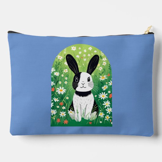 Zwarte en witte vlek etui (Achterkant)