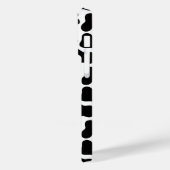 zwarte en witte vlekken, koe patroon Case-Mate iPhone case (Achterkant / Links)