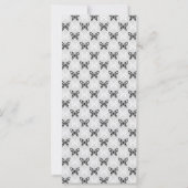 Zwarte en witte vlinder (Achterkant)