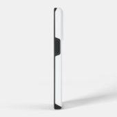  zwarte en witte vlinders iPhone hoesje (Rechterkant)