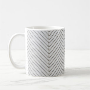 Zwarte en witte wand koffiemok