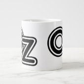  zwarte en witte wizard van Oz Fairy Tale Jumbo Beker (Voorkant)