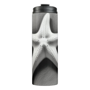 Zwarte en Witte Zeester Thermosbeker