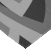 ZWARTE EN WITTE ZWEEKSTROMEN TAFELKLEED (Gekanteld)